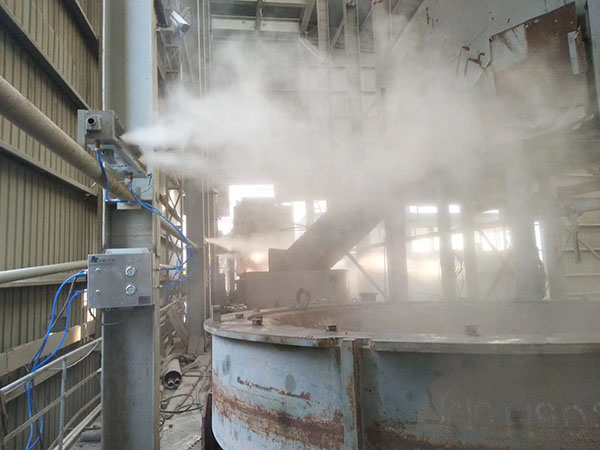 舟山建材廠(chǎng)干霧案例